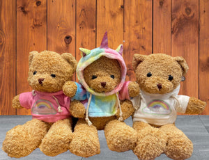 5Banglesandabow Unicorn Teddy Bears