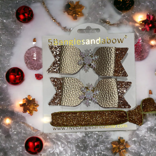 Christmas Holiday Hair Clips