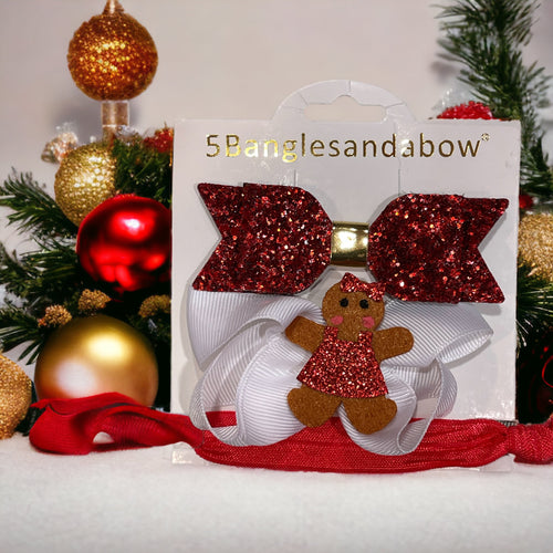 Christmas Holiday Gingerbread Set