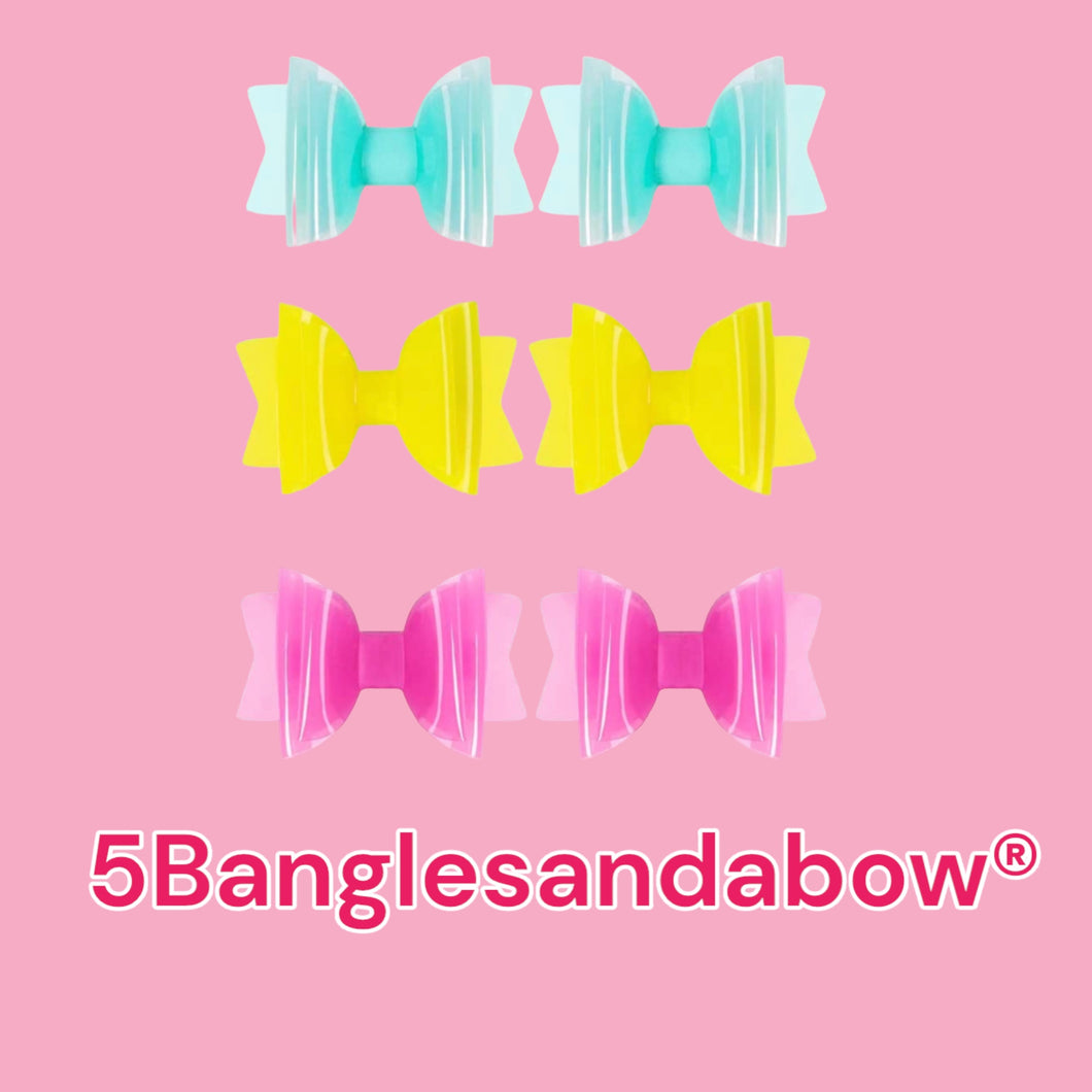 Jelly Bow Glossy Set
