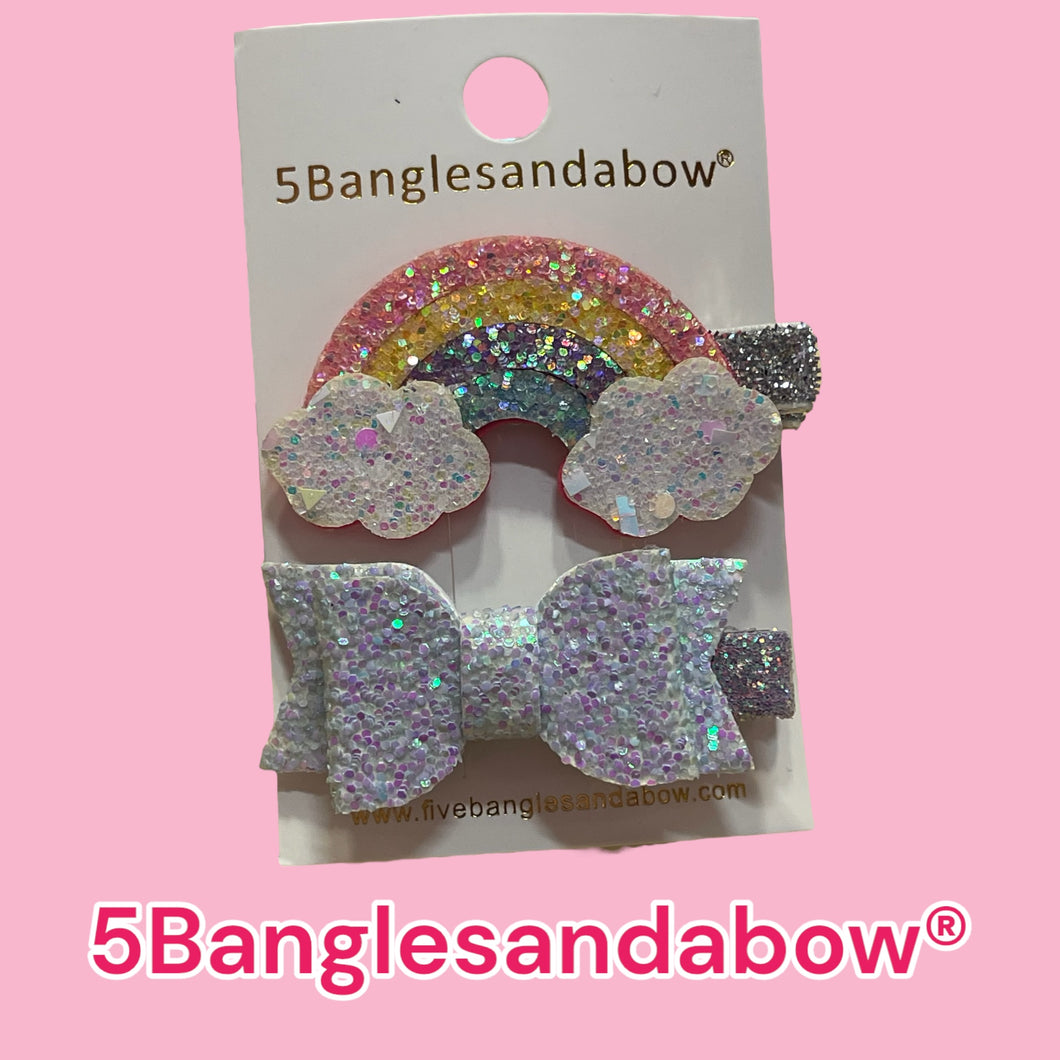 Assorted Rainbow Clips