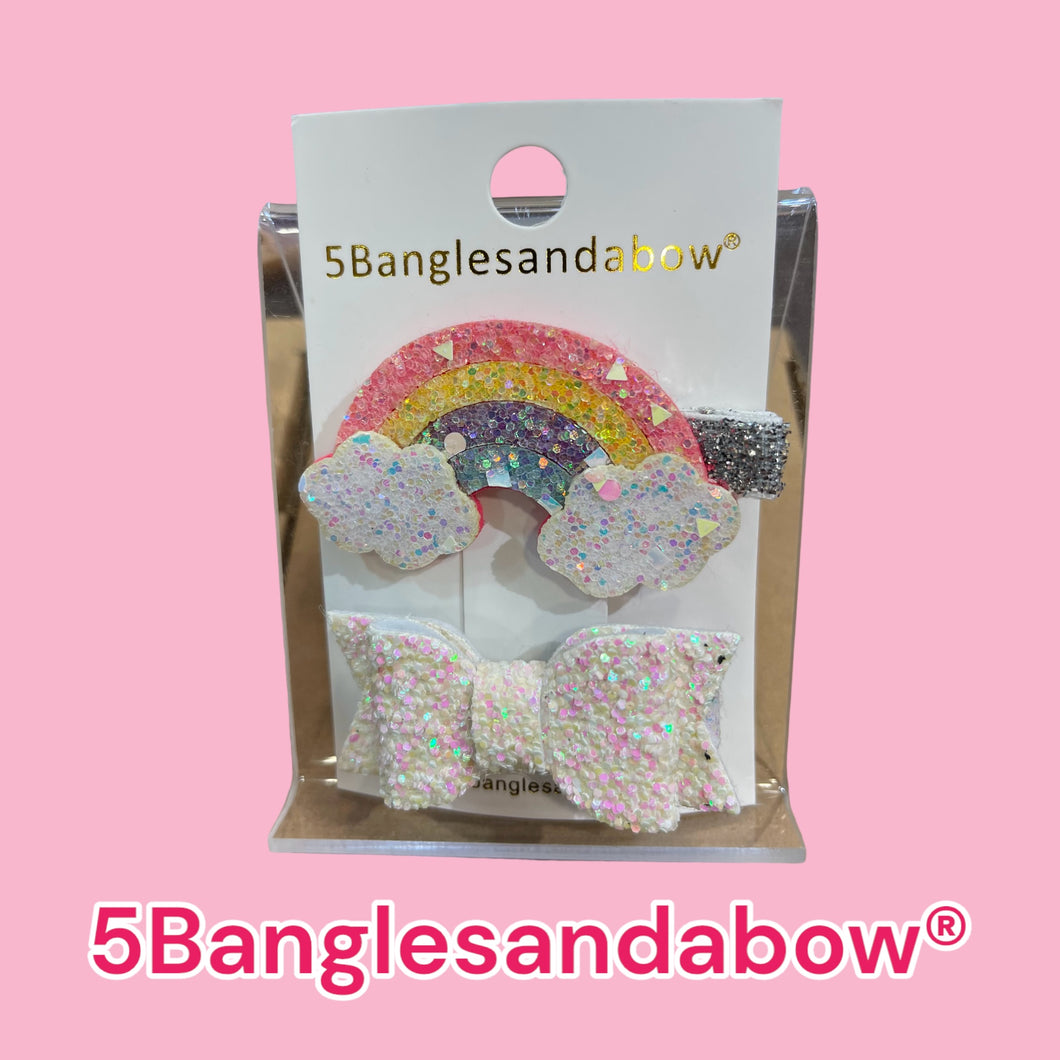 Assorted Rainbow Clips