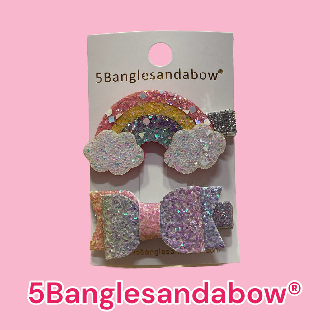 Assorted Rainbow Clips