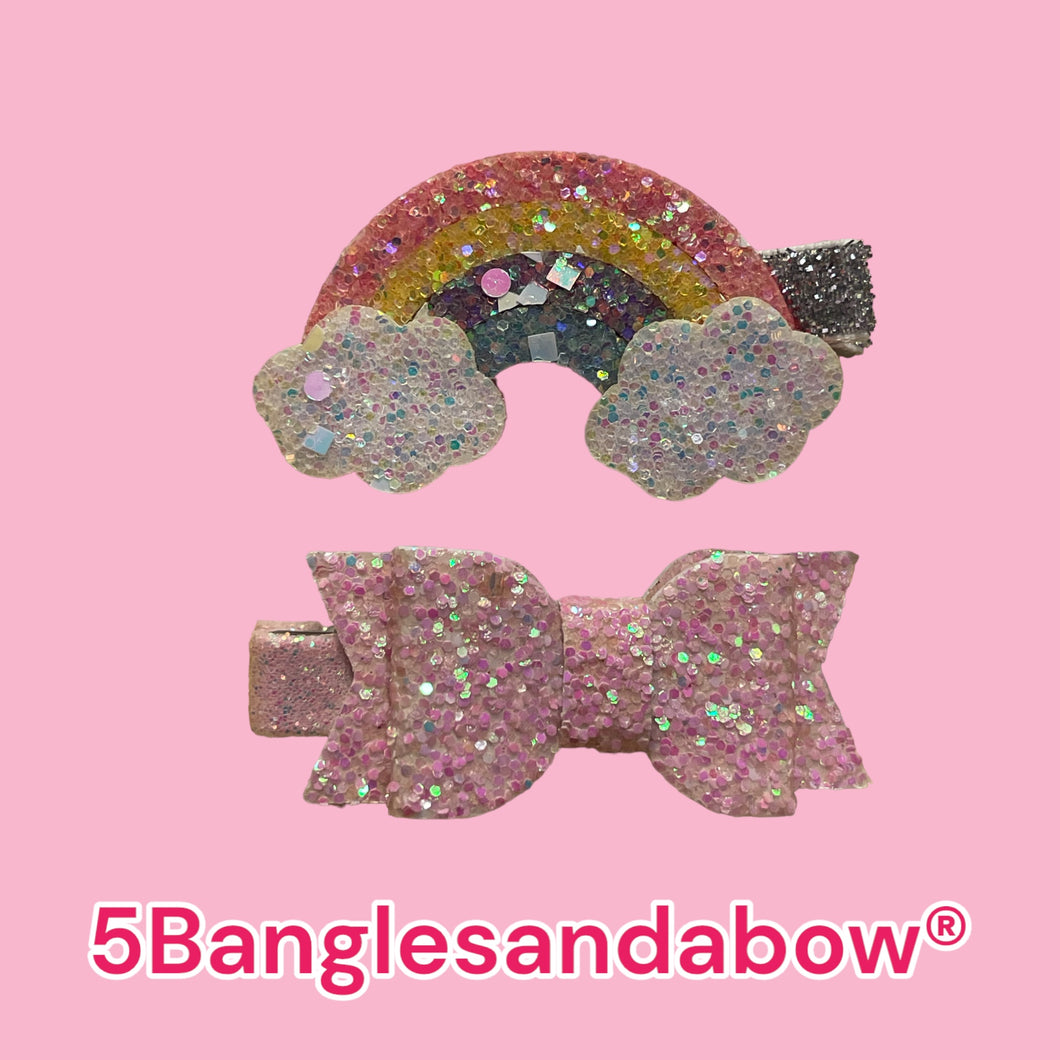Assorted Rainbow Clips