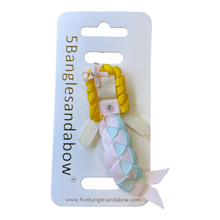 Load image into Gallery viewer, Mermaid Ribbon Doll Hair Clip