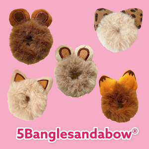 Furry Scrunchies