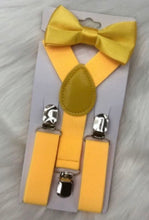 Load image into Gallery viewer, Unisex Baby - Pre K suspenders by 5Banglesabdabow® Dark Blue