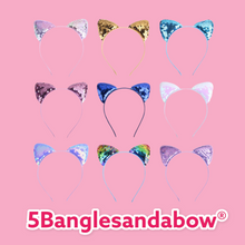 Load image into Gallery viewer, Cat Ear Headband