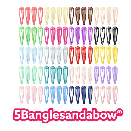 Glossy Snap Clip Set