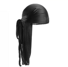 Load image into Gallery viewer, Unisex Night Cap Durag Black
