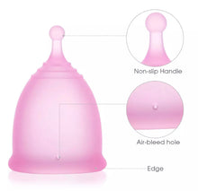 Load image into Gallery viewer, Menstrual Cup Hot Pink