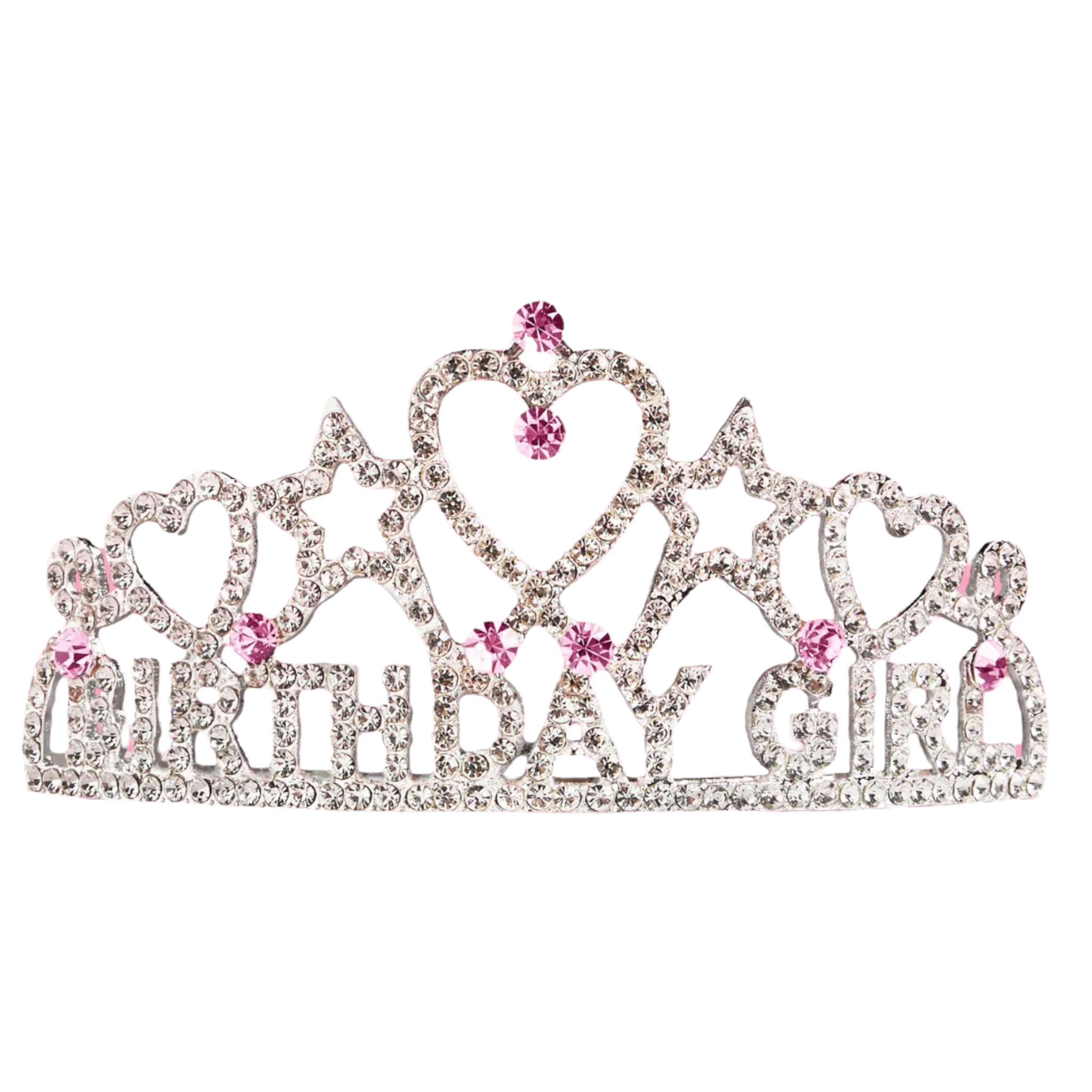 Birthday Girl Tiara & Schärpe Set – Glitzer-Krone Mit Kristallen Und Schwarze Sash – Perfekt Für Geburtstagsfeiern