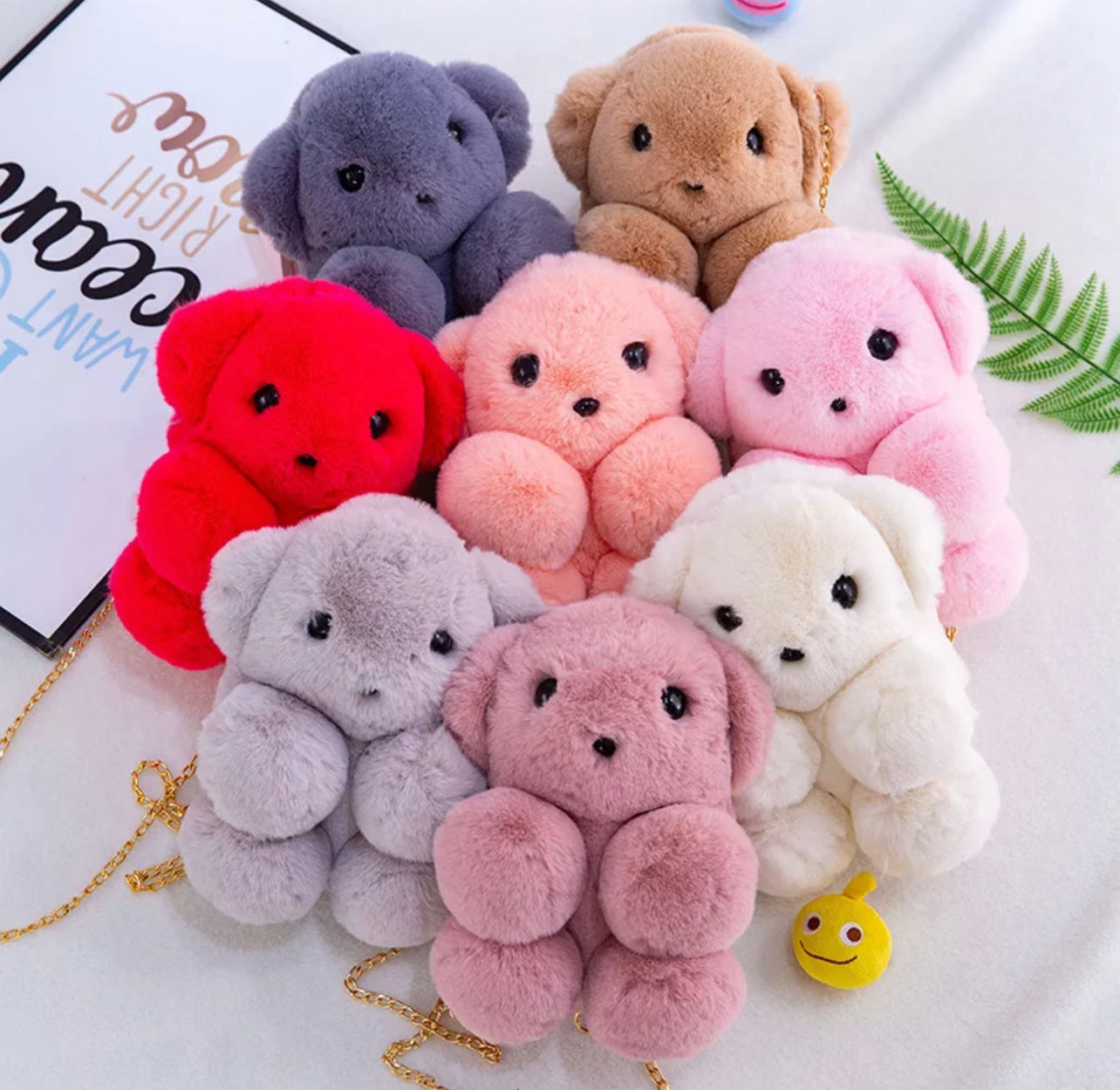 Teddy bear handbags hotsell