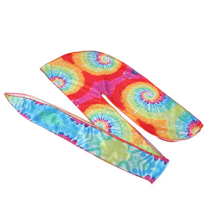 Unisex Night Cap Durag Tie-dye