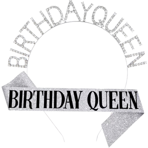 Birthday Queen Sash Set