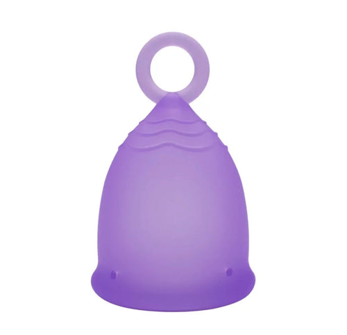 Menstrual Ring Cup Translucent Purple