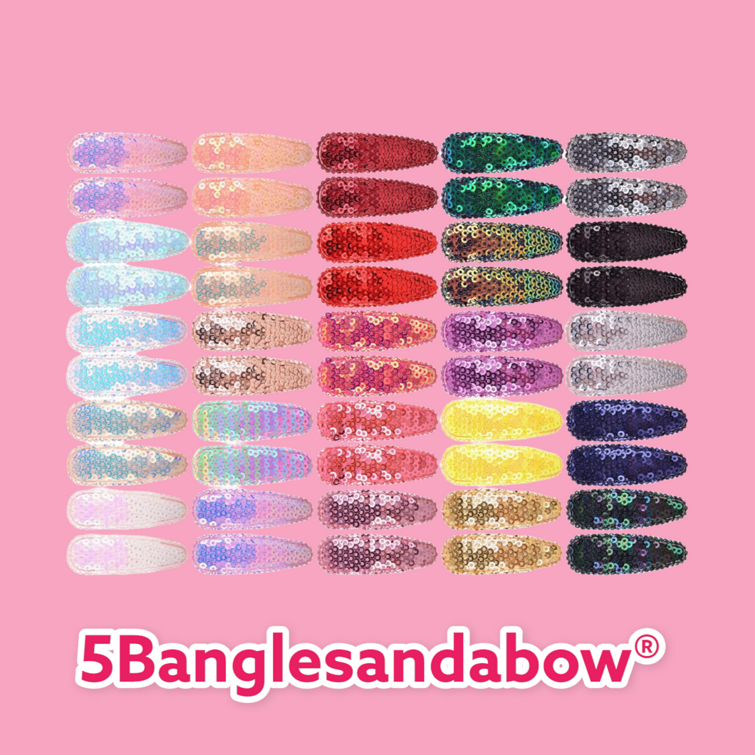 Sparkle Snap Clip Set