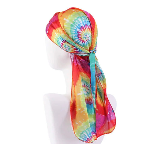 Unisex Night Cap Durag Tie-dye