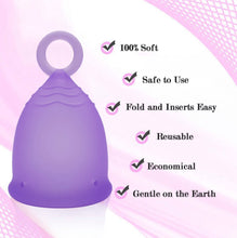 Load image into Gallery viewer, Menstrual Ring Cup HotPink